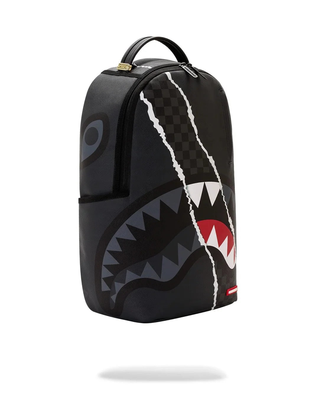 SPRAYGROUND Zaino CENTER RIP REVEALING CHECK SAVAGE-Nero/Grigio