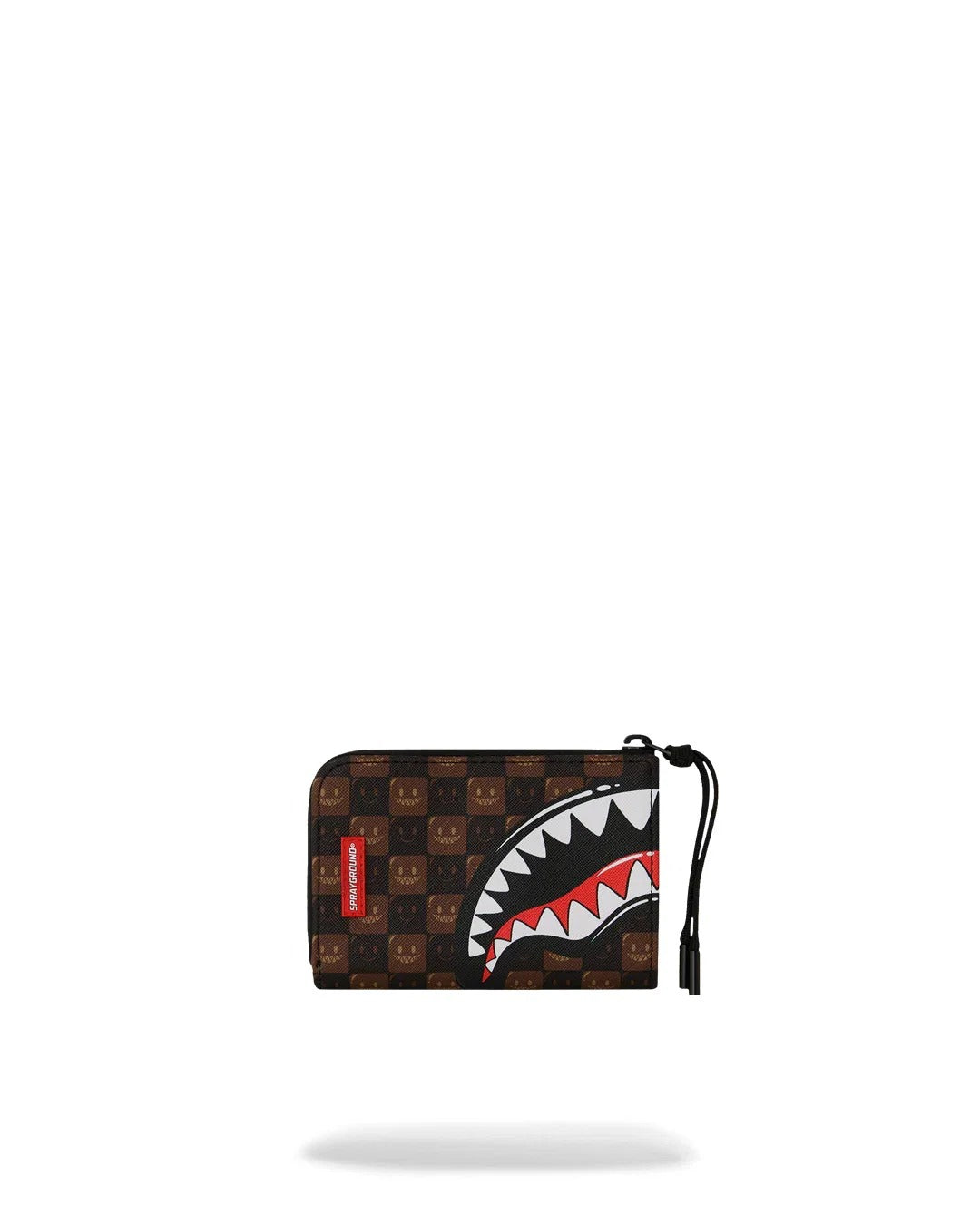 SPRAYGROUND Portafoglio SHARKS IN PARIS WTF BUBBLE-Marrone