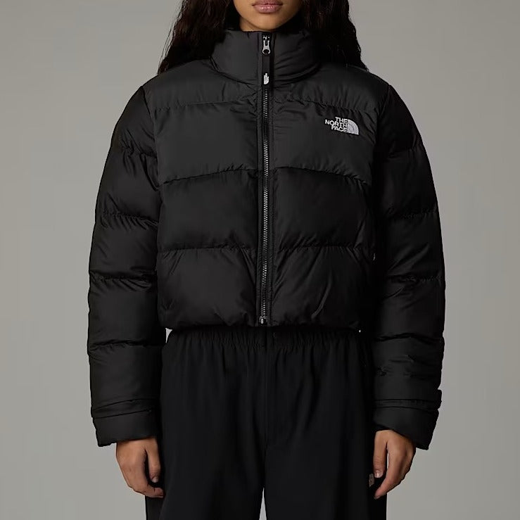 THE NORTH FACE Giacca Donna CROPPED SAIKURU-Tnf Black Asphalt Grey