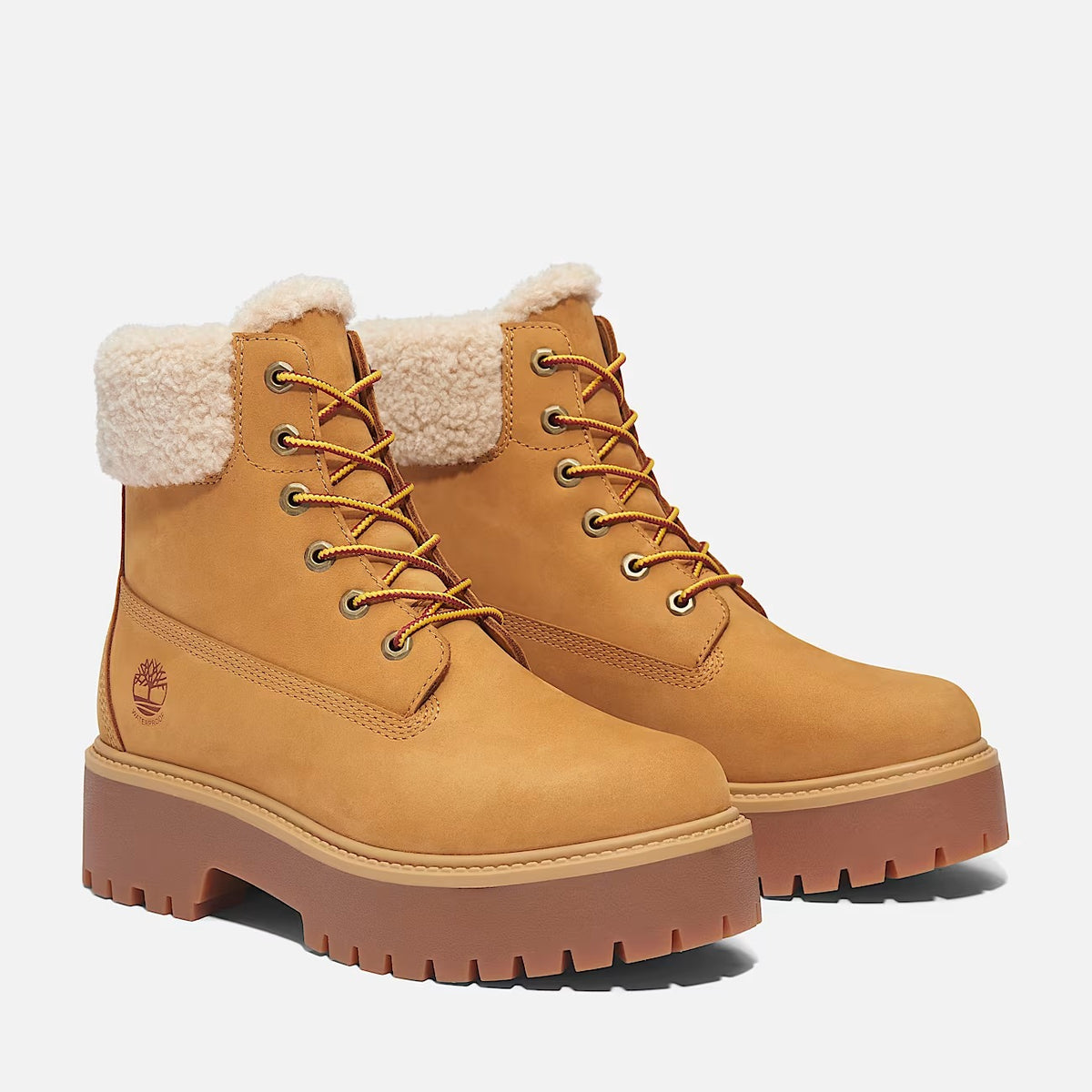 TIMBERLAND Scarponcino Donna STONE STREET MID WARM LINED-Wheat