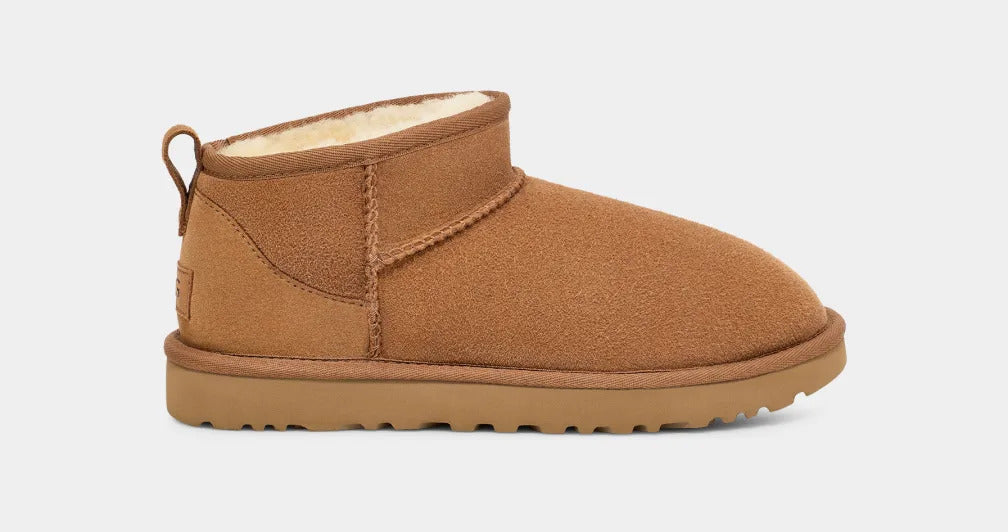 UGG Scarponcino Donna CLASSIC ULTRA MINI 1116109-Chestnut