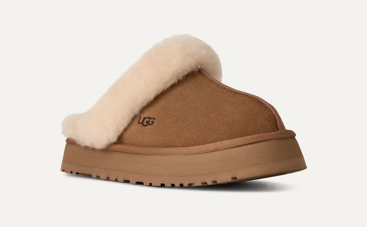 UGG Ciabatta Donna Disquette 1122550-Chestnut