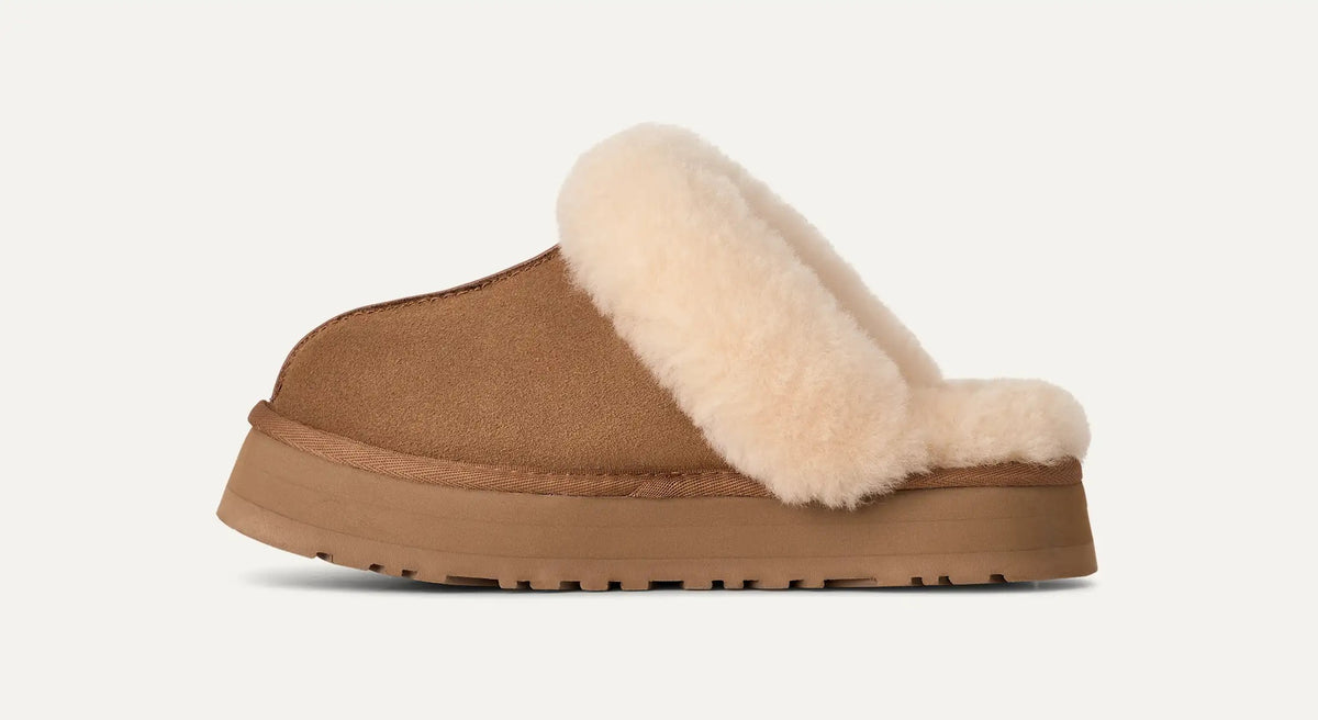 UGG Ciabatta Donna Disquette 1122550-Chestnut