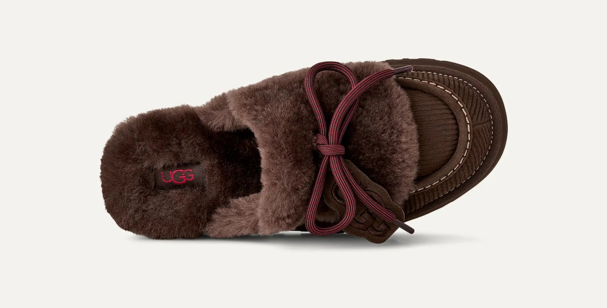 UGG Ciabatta Donna DISQUETTE HERITAGE 1180360-Burnt Cedar