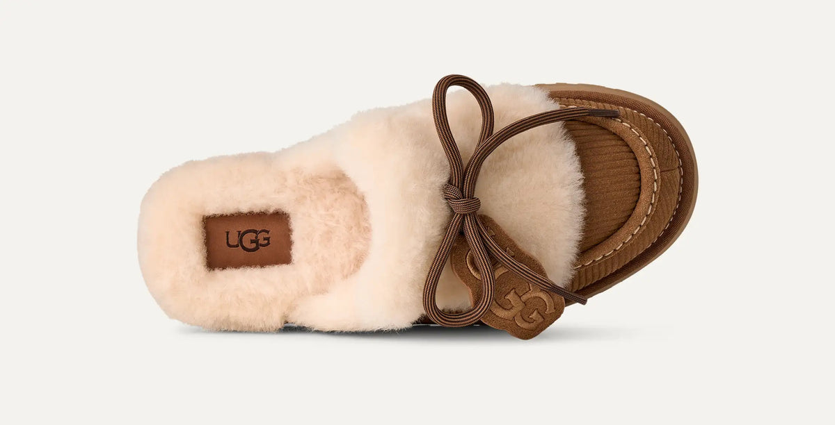 UGG Ciabatta Donna DISQUETTE HERITAGE 1180360-Chestnut