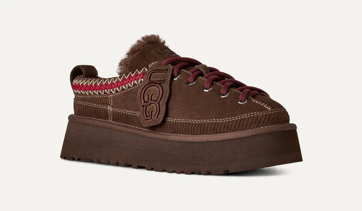 UGG Ciabatta Donna HERITAGE LACE-UP 1180361-Burnt Cedar