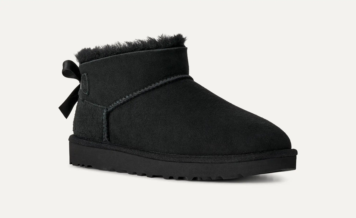 UGG Scarponcino Donna ULTRA MINI BAILEY BOW 1185491-Black