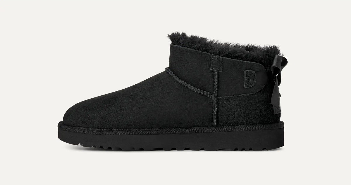 UGG Scarponcino Donna ULTRA MINI BAILEY BOW 1185491-Black
