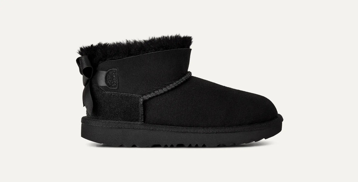 UGG Scarponcino Bambina ULTRA MINI BAILEY BOW 1185920K-Black