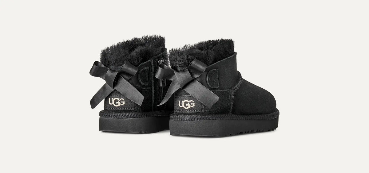 UGG Scarponcino Bambina ULTRA MINI BAILEY BOW 1185920T-Black