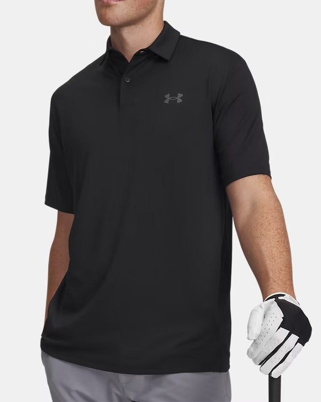 UNDER ARMOUR Polo Uomo MATCHPLAY-Black