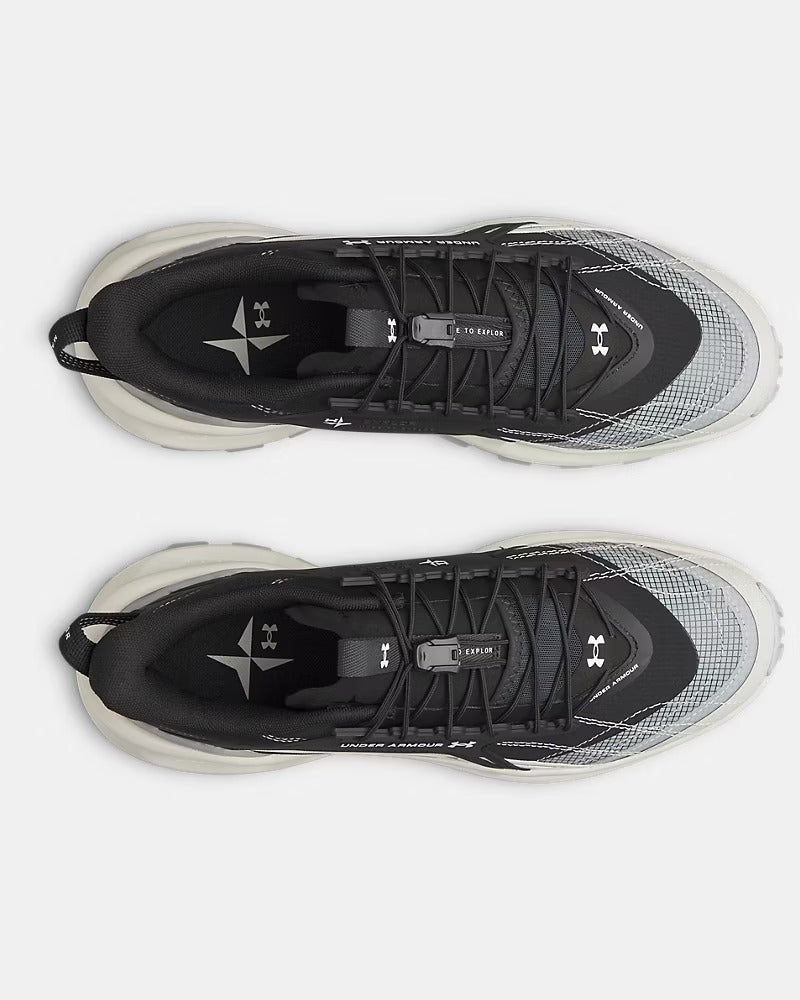 UNDER ARMOUR Sneaker Uomo EXPLOR TRAIL-Summit White/Black/Grey