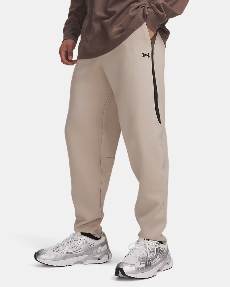 UNDER ARMOUR Jogger Uomo UNSTOPPABLE FLEECE-Highland Buff/Peppercorn/Black