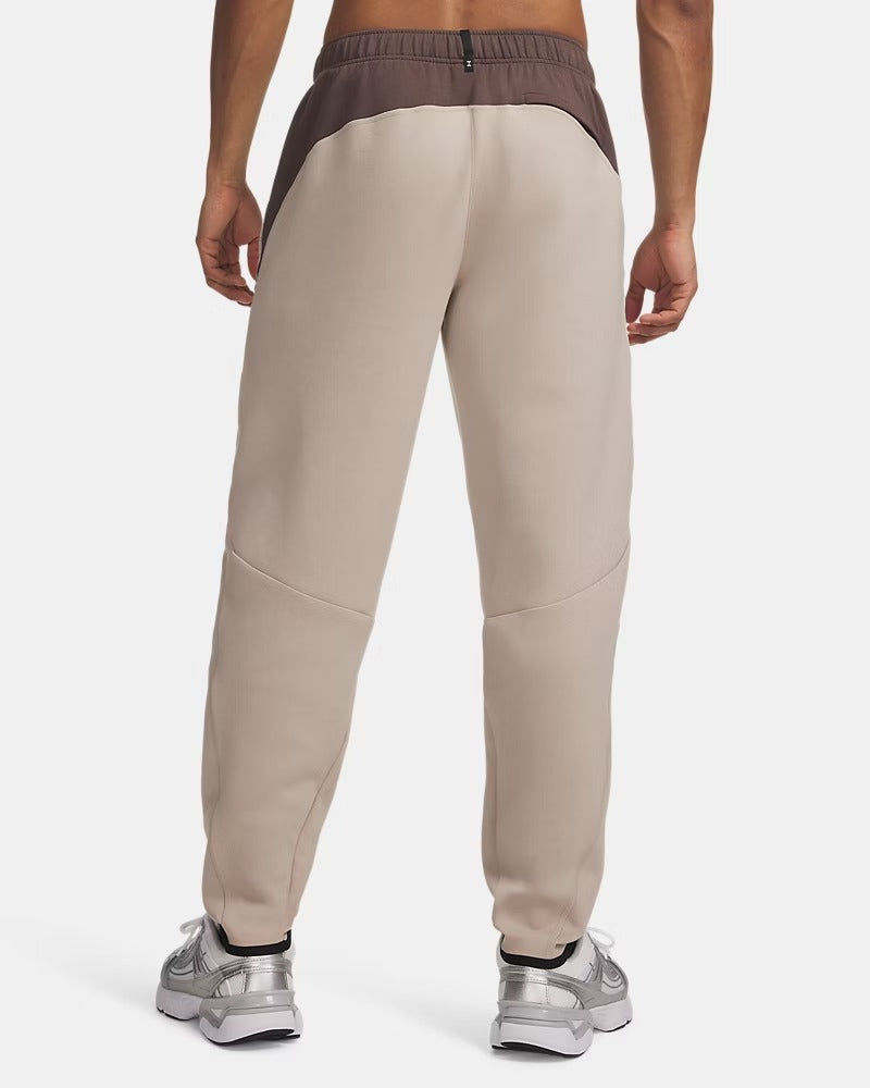 UNDER ARMOUR Jogger Uomo UNSTOPPABLE FLEECE-Highland Buff/Peppercorn/Black