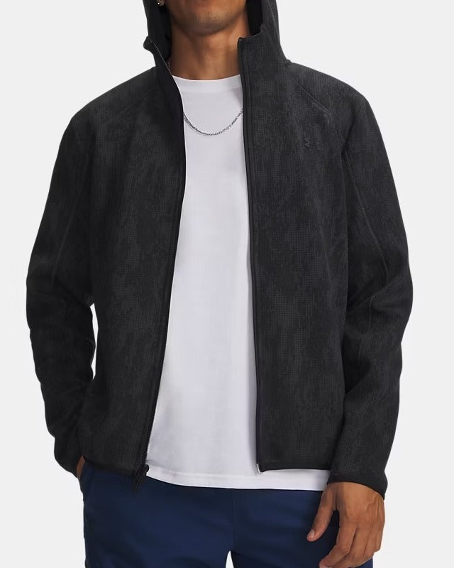 UNDER ARMOUR Felpa Uomo UNSTOPPABLE FLEECE-Ultimate Black J