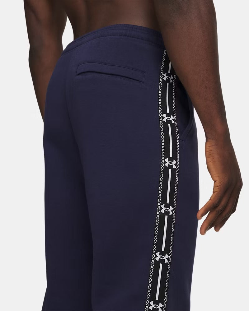 UNDER ARMOUR Jogger Uomo ICON FLEECE TAPED-Midnight Navy