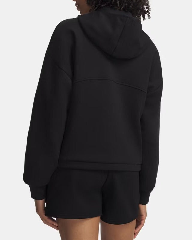 UNDER ARMOUR Felpa Donna UNSTOPPABLE FLEECE-Ultimate Black