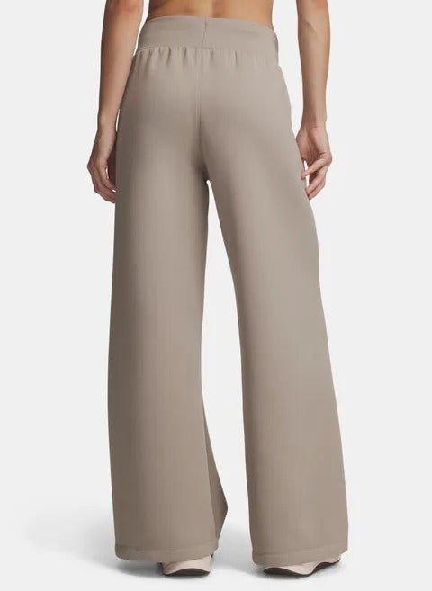 UNDER ARMOUR Jogger Donna UNSTOPPABLE FLEECE-Textured-Timberwolf Taupe Light