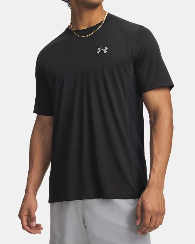 UNDER ARMOUR T-Shirt Uomo Tech Utility-Black