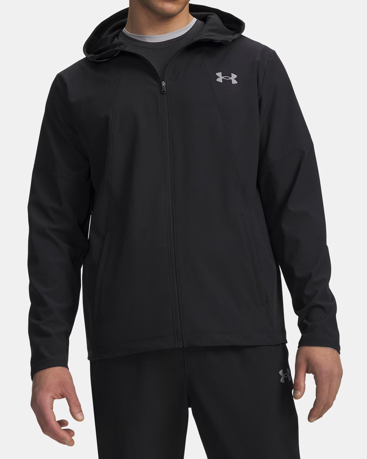 UNDER ARMOUR Giacca Uomo TECH UTILITY WOVEN-Black