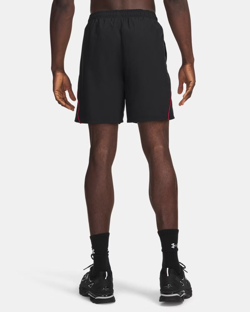 UNDER ARMOUR Shorts Uomo TECH SPORT-Black/Racer Red