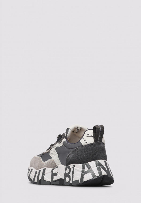 VOILE BLANCHE Sneaker Donna Club 105-Grigio/Bianco