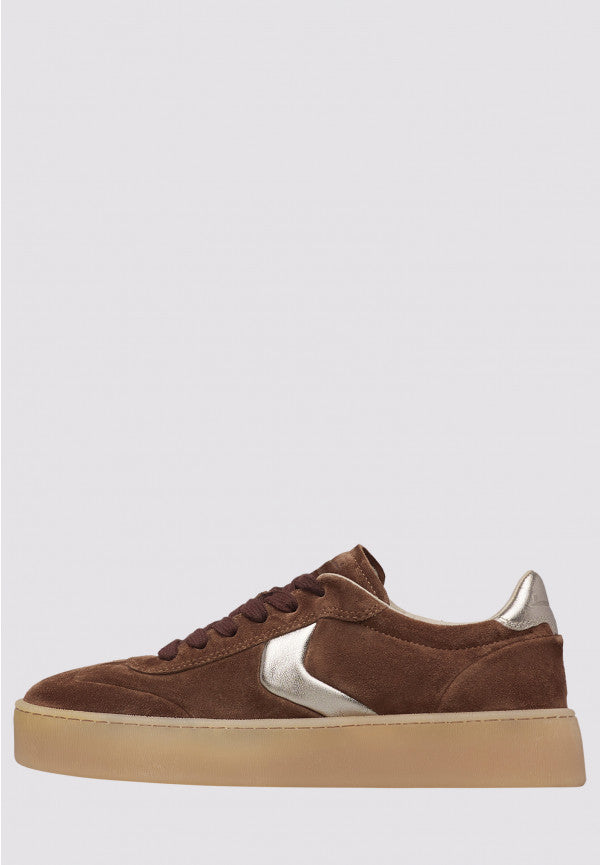 VOILE BLANCHE Sneaker Donna MIND 02 W-Marrone Scuro