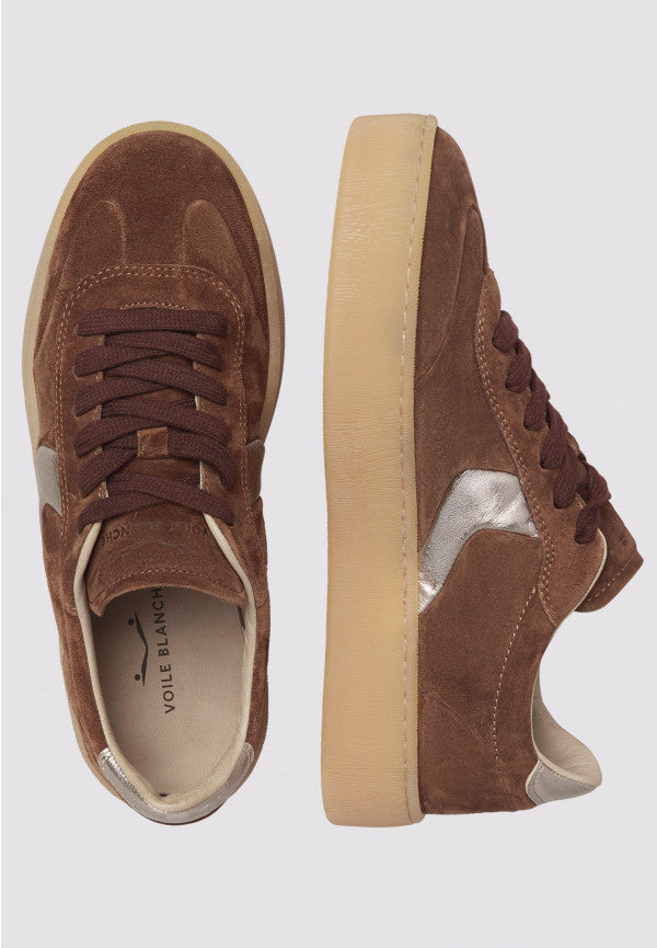 VOILE BLANCHE Sneaker Donna MIND 02 W-Marrone Scuro