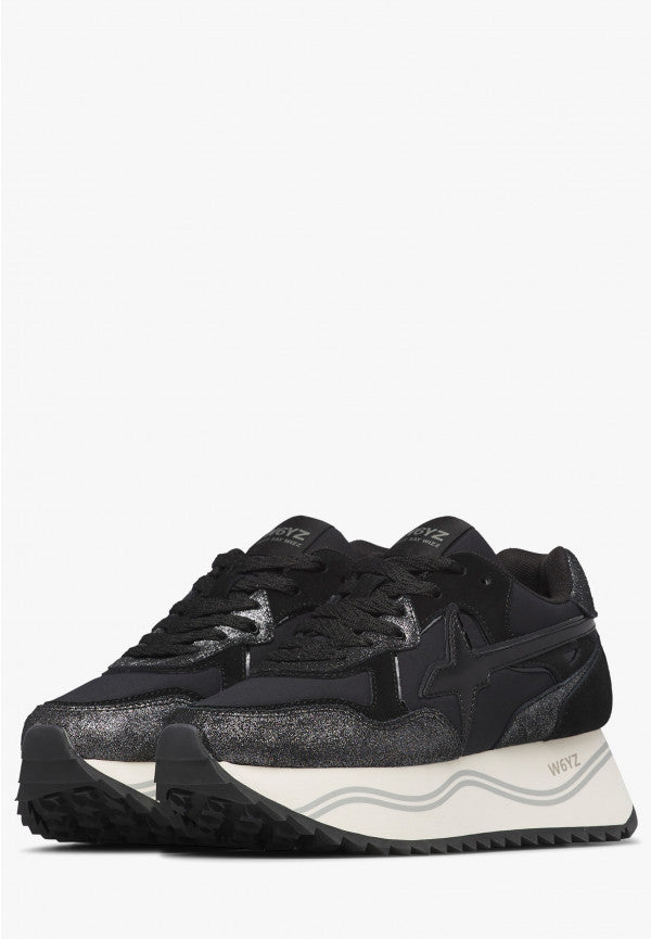 W6YZ Sneaker Donna Deva W-Nero