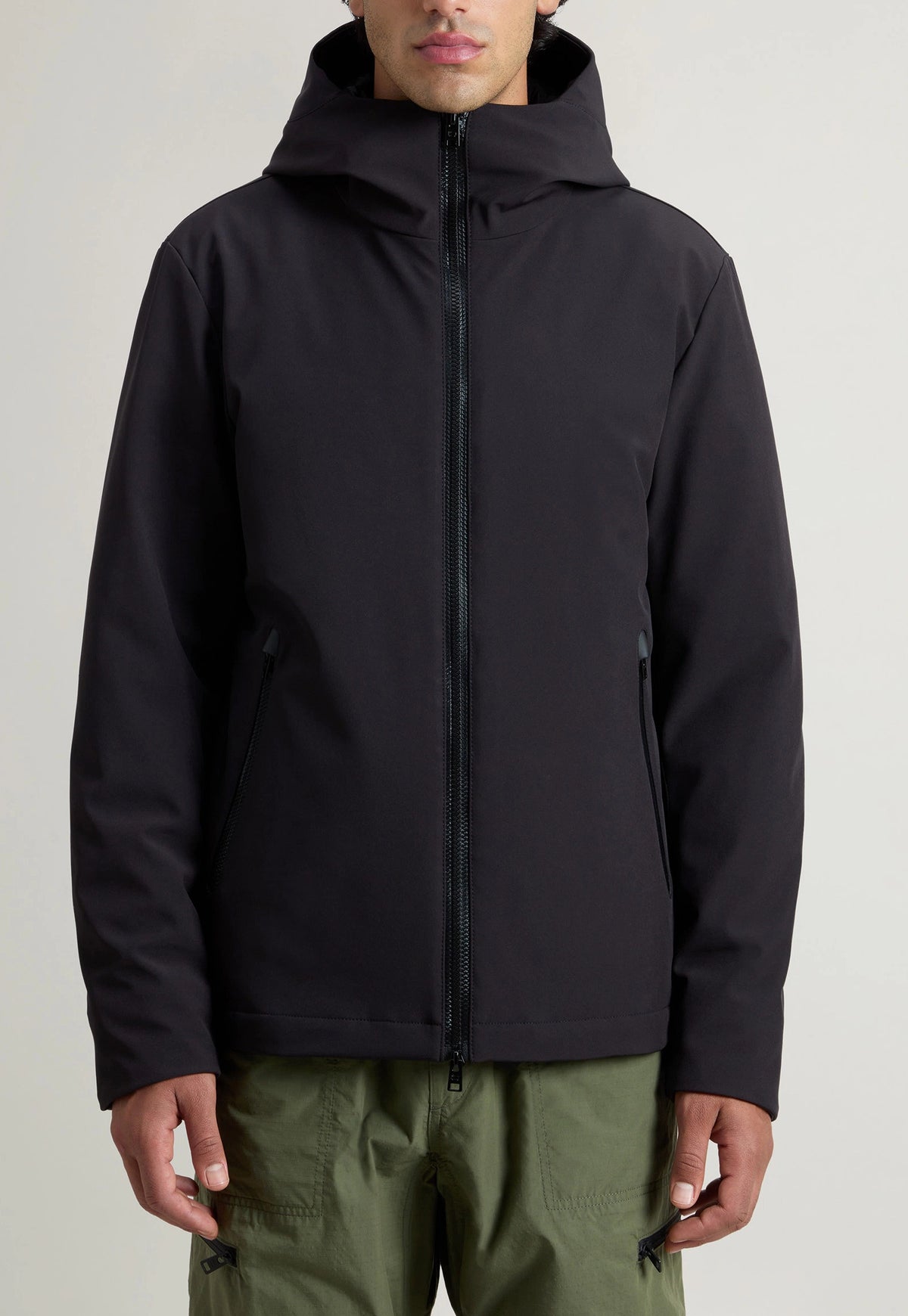 WOOLRICH Giacca Uomo Pacific Softshell-Black