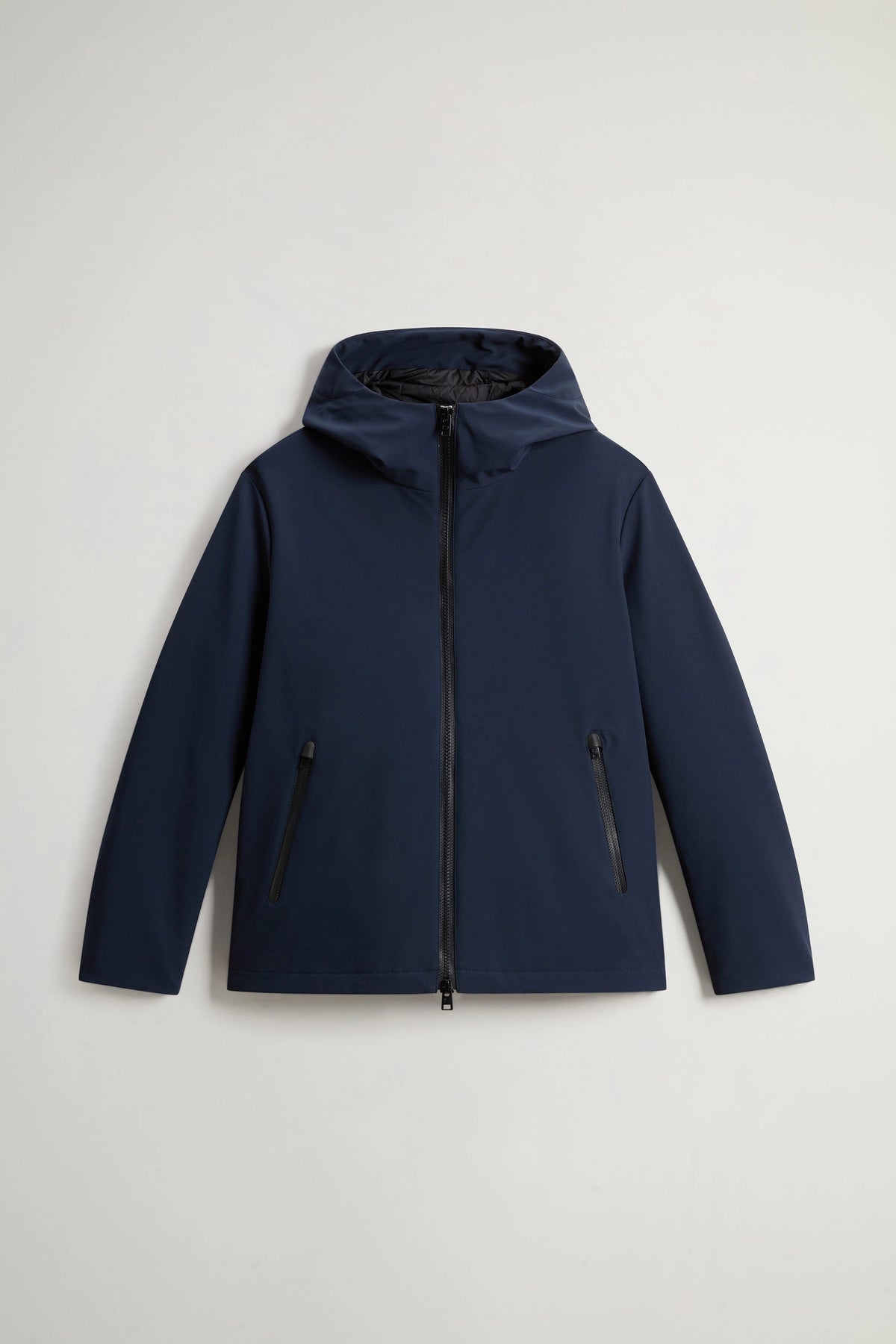 WOOLRICH Giacca Uomo Pacific Softshell-Melton Blue