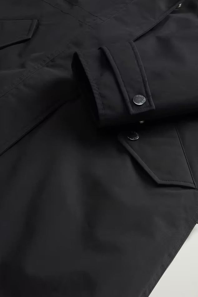 WOOLRICH Parka Donna AUTHENTIC 3 IN 1-Black