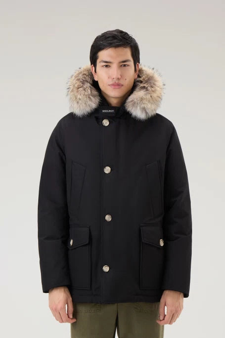 WOOLRICH Giubbotto Uomo Arctic Anorak WOOU0484 Nero