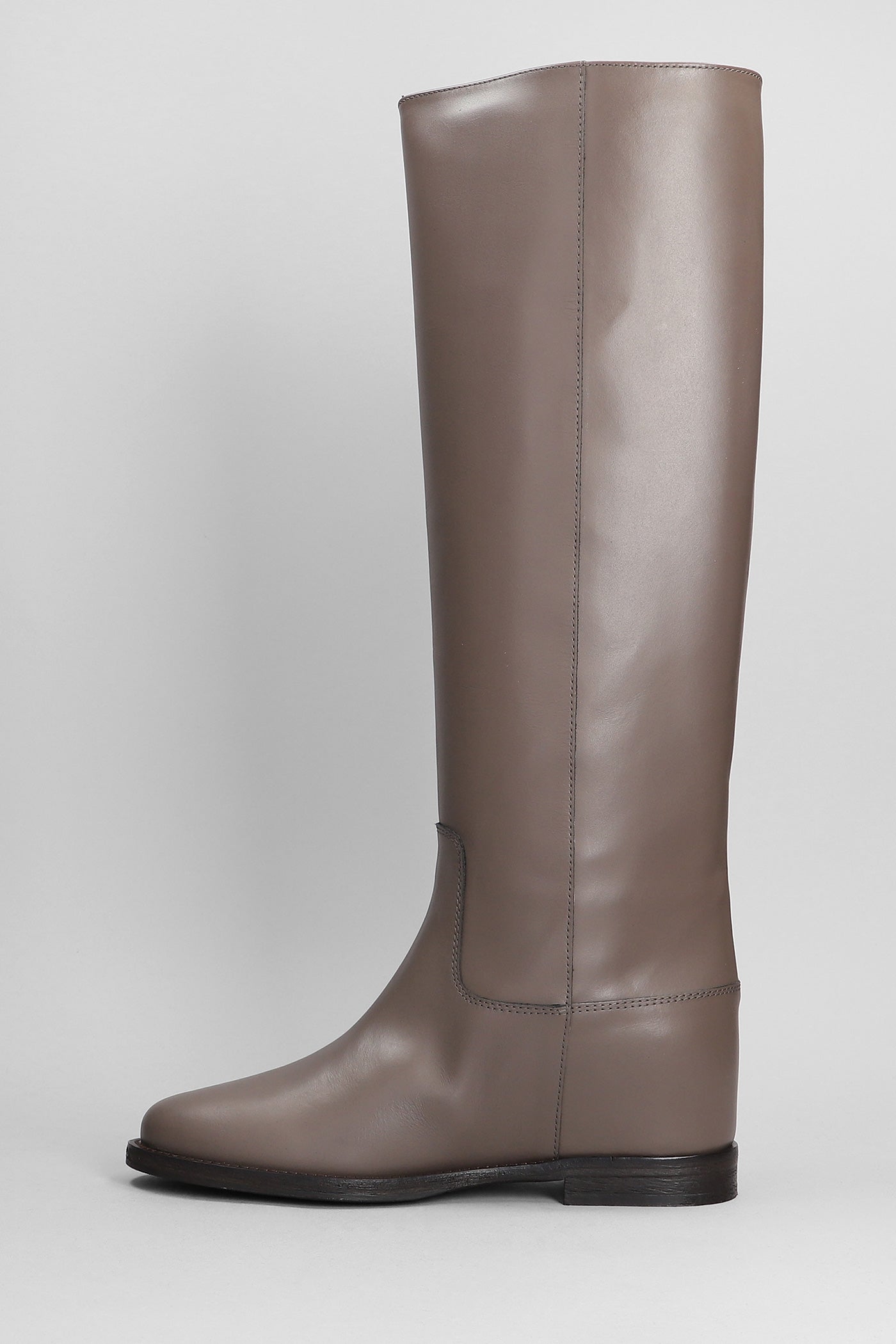 VIA ROMA 15 Stivale Santa Monica 3990 V Argento Taupe