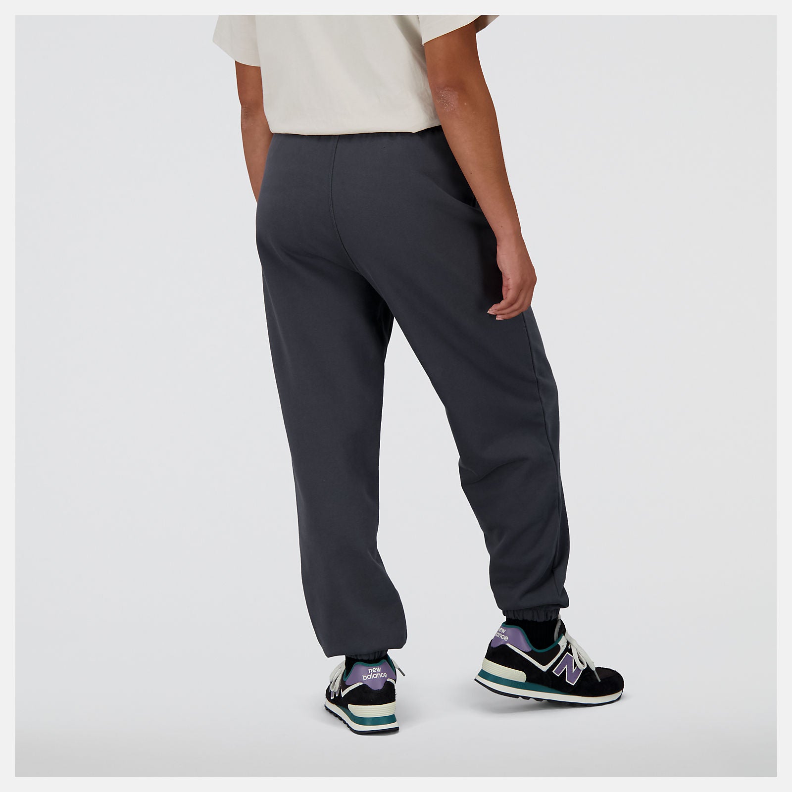 NEW BALANCE Pantaloni Donna Athletics Remastered WP31503 Blacktop