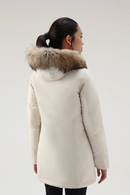 WOOLRICH Parka Donna Luxury Arctic WWOU0652 Crema