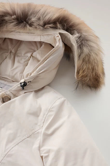 WOOLRICH Parka Donna Luxury Arctic WWOU0652 Crema