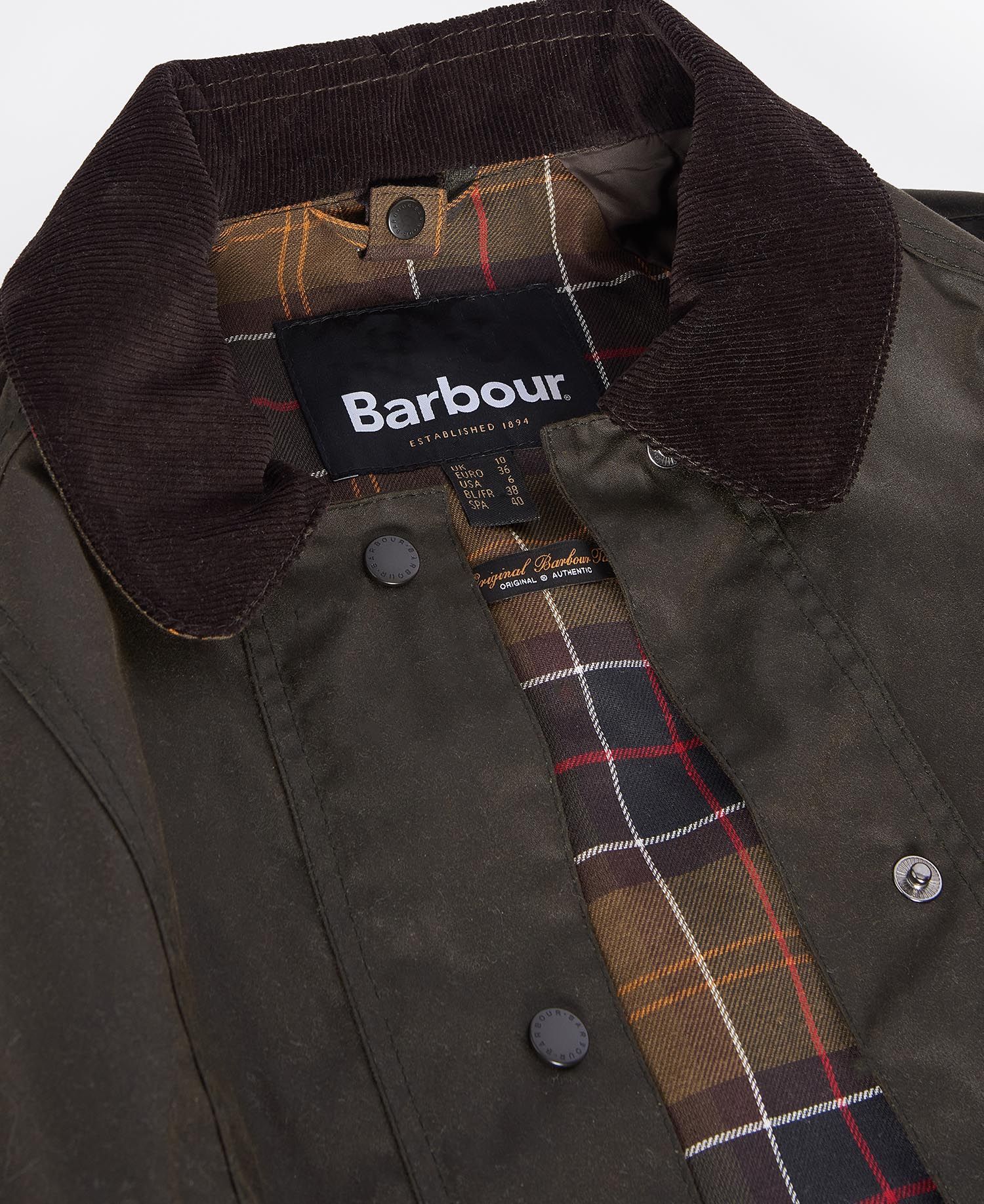 Barbour Giubbotto Donna Beadnell LWX0668 Olive