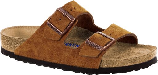 Birkenstock Arizona SFB mink, Suede Leather