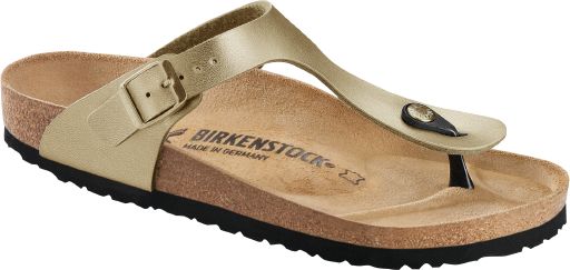 Birkenstock Gizeh gold, Birko Flor