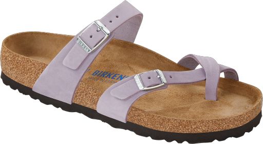 Birkenstock Mayari SFB purple fog, Nubuck Leather