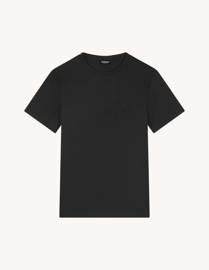 Dondup T-Shirt Uomo Basic-Nero