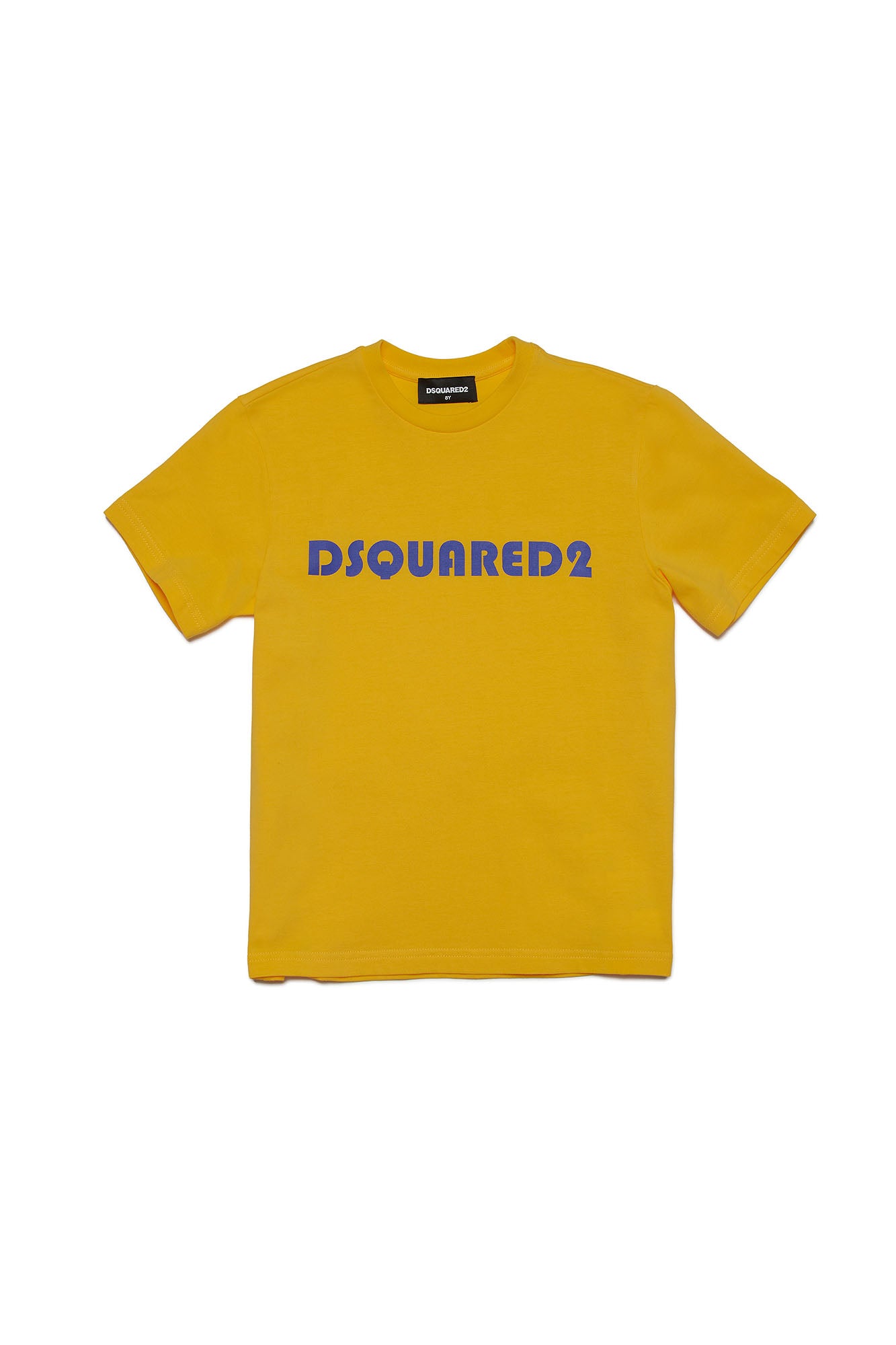 DSQUARED2-T-Shirt Unisex Bambino Logo-Giallo