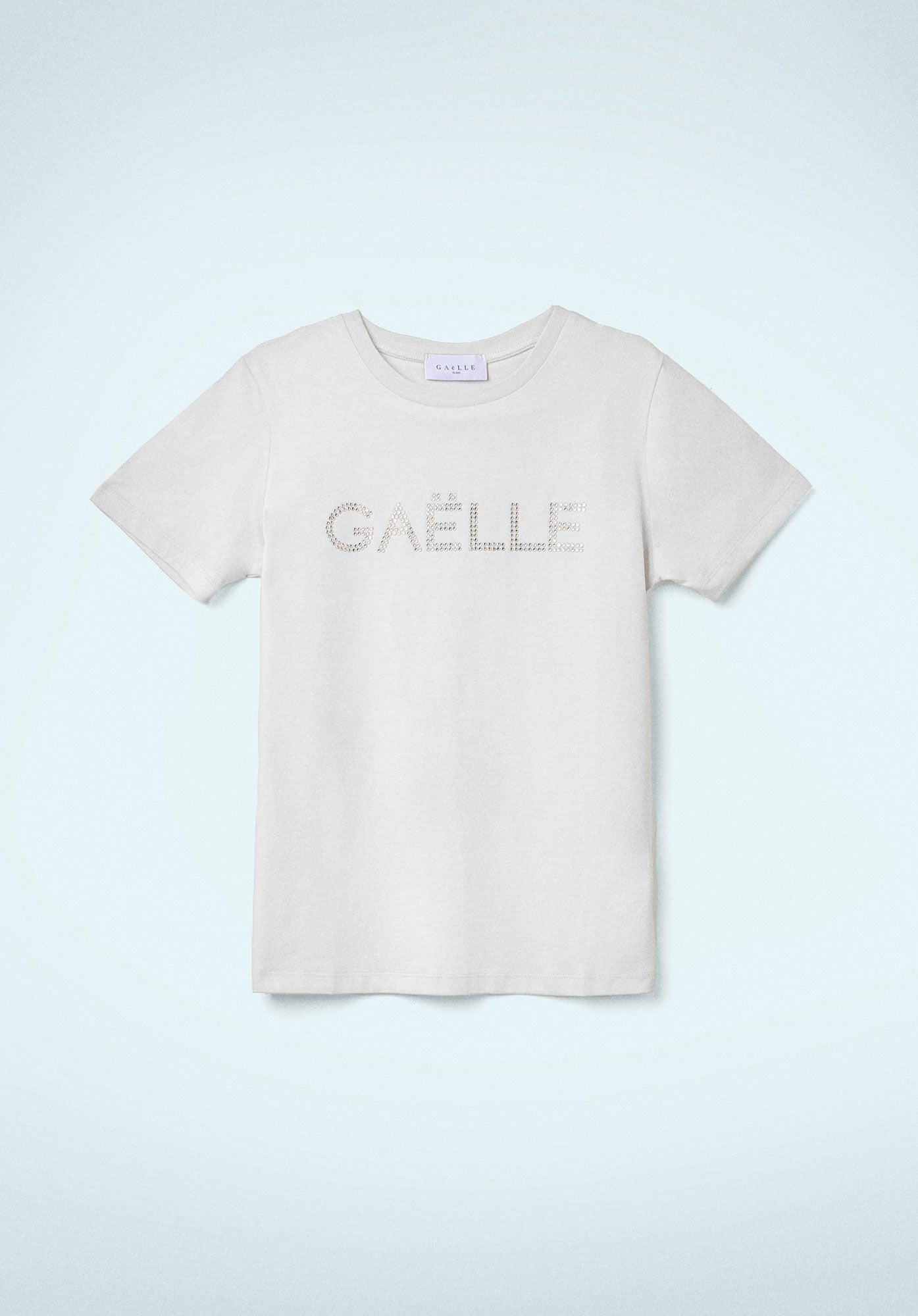 Gaelle ParisT-shirt Donna Logo-Bianco