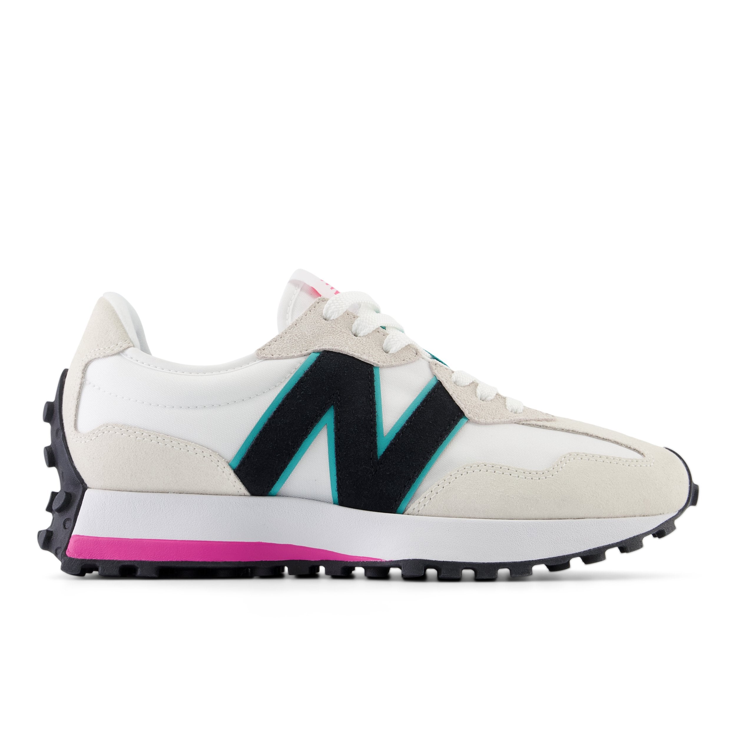 NEW BALANCE-Sneakers Donna 327-White/Sky/Pink