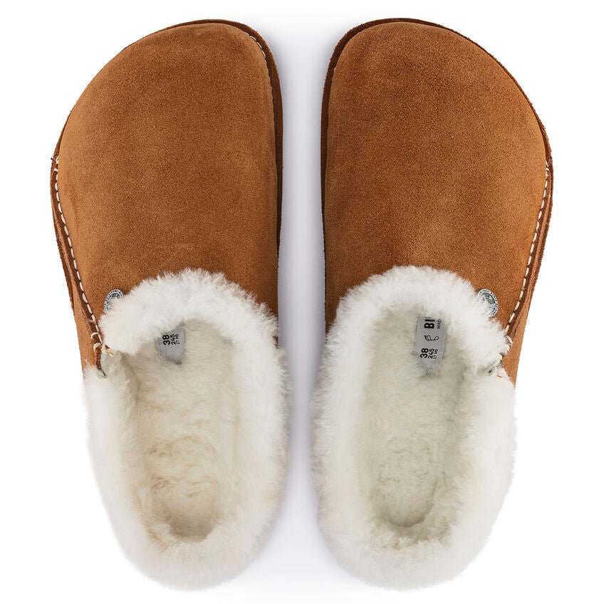 Birkenstock Ciabatta Donna Zermatt Premium Suede Mink