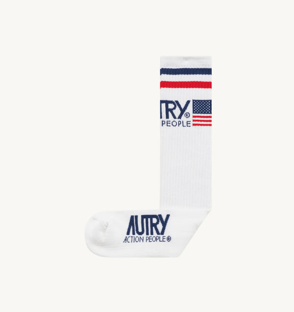 Autry Calzini Unisex Icon SOIU-44WB White
