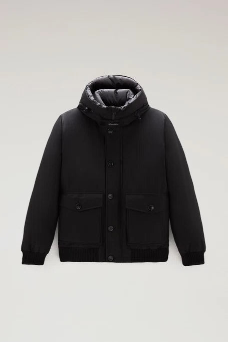 WOOLRICH Bomber Uomo Polar WOOU0785 Nero