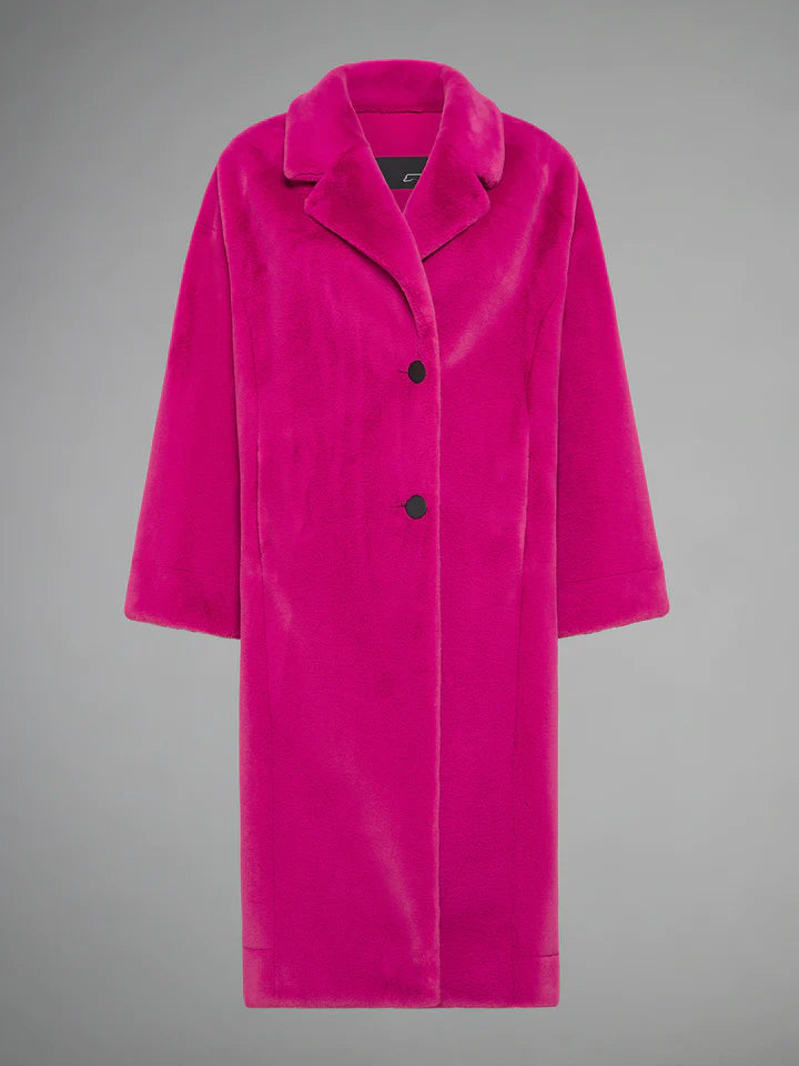 RRD Women's Coat W23573 Fuxia