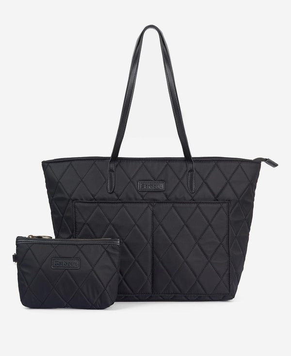 BARBOUR Borsa Donna Quilted Tote LBA0395 Black
